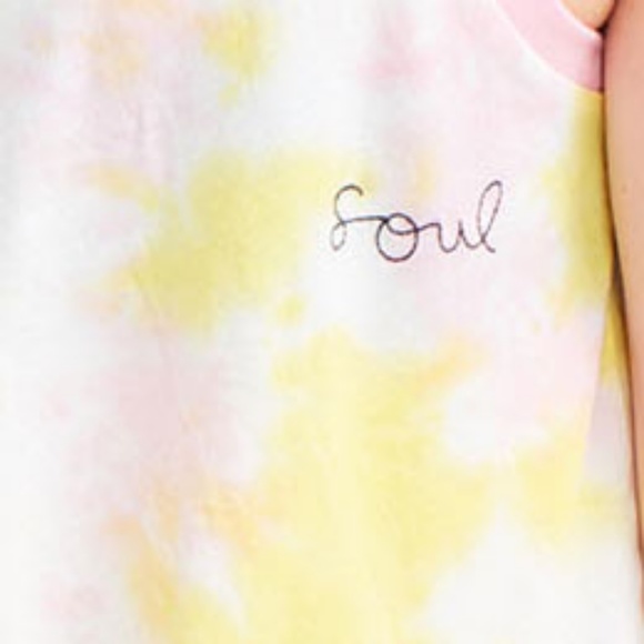 Sundry x SoulCycle Tiedye Trapeze Tank - Picture 3 of 5